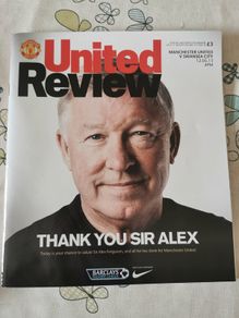 Man utd match programme