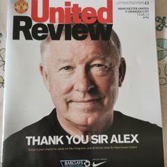 Man utd match programme