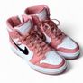 Nike Air Jordan 1 Elevate High-top UK 5.5/EU 39 Red Stardust Image 3