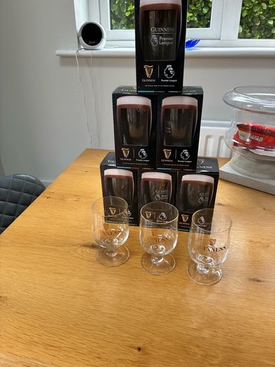Guinness Glasses.