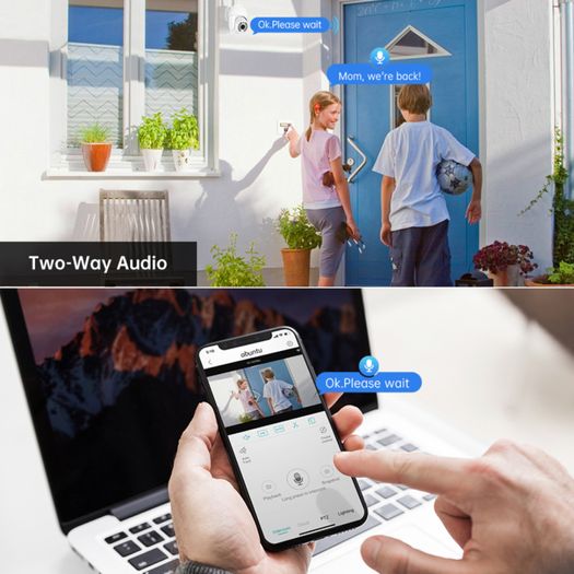 8mp 4k Wifi Camera Outdoor Ptz Calving Ip Camera Speed Dome Cctv Security Cameras