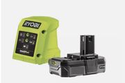 Ryobi 18V ONE+ 1.5A Battery + Smart Charger