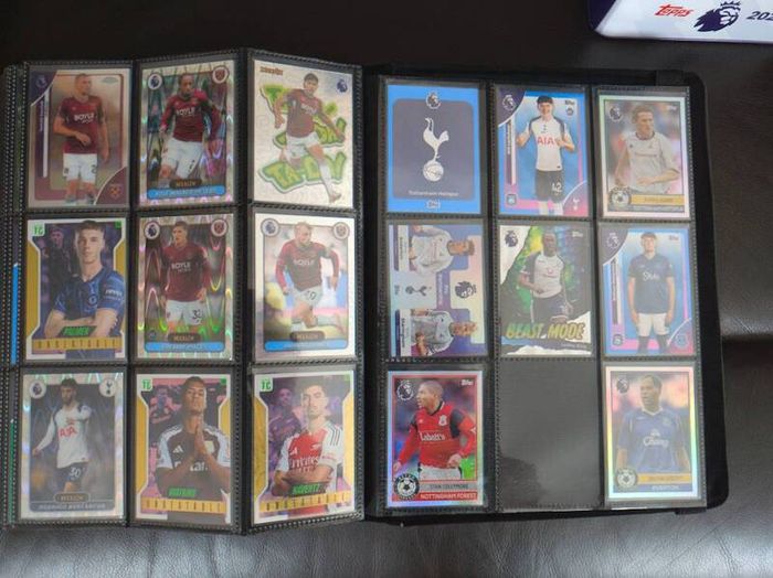 Football Cards Golden ballers limited Editions Topps chrome Merlin & Many more