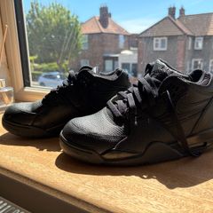 Brand New Custom Nike Air Flight 89 (NIKEiD) - Triple Black - UK Size 5