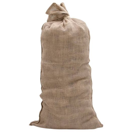 Jute Sacks 5 pcs 65x135 cm 100% Jute 220 gsm