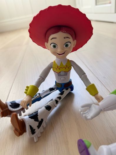 Woody, Jessie and Buzz from Toy Story interactable