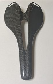 Glossy Carbon Bicycle saddle