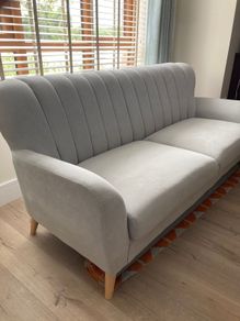3-Seater Grey Sofa (EZ Living)