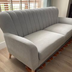 3-Seater Grey Sofa (EZ Living)