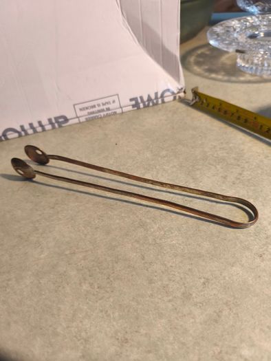 long copper ice tong