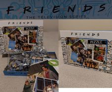 Friends, The Tv Series, Jigsaw Puzzle And Poster set New