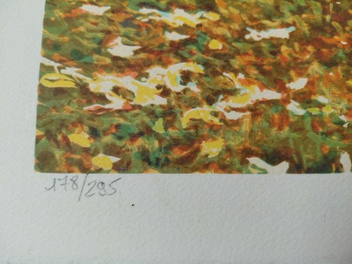 Limited edition lithograph The Little Romantics by Claude Fossoux 178/295
