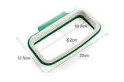 Cabinet Door Garbage Trash Bag Can Box Rack Hanging Holder Kitchen Tool