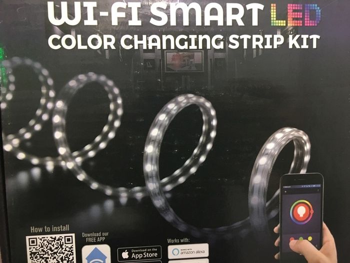 Wi-Fi Smart LED Colour Changing Strip Lights