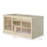 Wooden Large Hamster Cage, Syrian hamster Mouse Rats Mice Rodent Small Animals Hutch Exercise Play House Pen 115L x 57W x 55H(cm) Image 2