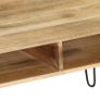 TV Stand Solid Mango Wood 110x35x45 cm Image 5