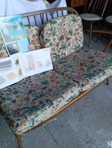 Vintage Ercol 2 seater sofa