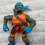 2003 TMNT Scootin Leonardo Teenage Mutant Ninja Turtles TMNT approx. 12 cm. Used Please see photos Image 4
