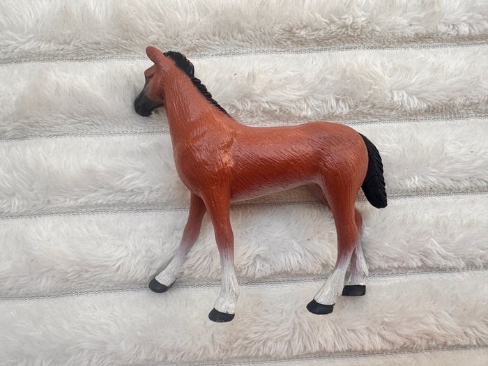 Britains Pony Horse Resin approx. 9 cm. Used Please see photos