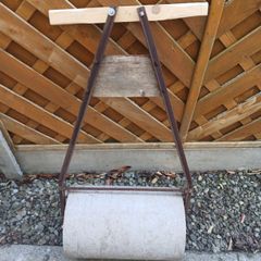 Concrete roller