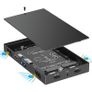 Dual Bay M.2 NVMe SSD Enclosure USB 3.2 Gen2 10Gbps Type-C Image 2