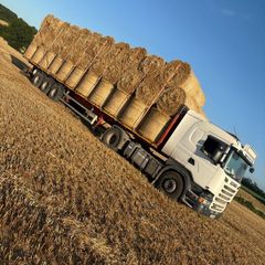 Straw delivered