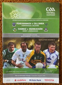 2008 Kildare v Fermanagh & Monaghan v Kerry - GAA Senior Football Championship Round 3 Qualifiers Programme