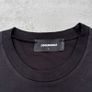 Black Dsquared2 Logo Tape T-Shirt Image 4