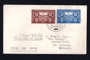 1949 Ireland Republic of Ireland (International Recognition of the Republic) Commemorative Stamps Neatly addressed plain First Day Cover (FDC) with Baile Atha Cliath (Dublin) cancel