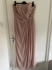 Dessy Dress Topaz Size UK 14