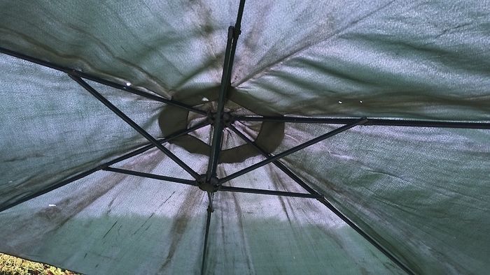 Garden patio parasol