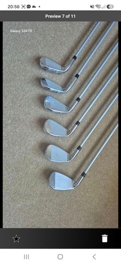 Cobra  Graphite Ladies  irons 6 ClubdRH