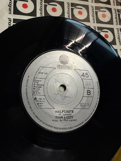 Thin Lizzy  vinyl single Irish pressing