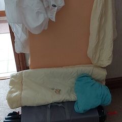 Travel Cot + Deep Mattress +++