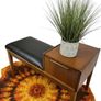 Vintage Retro Mid Century Teak  Bench/Telephone Table Image 3