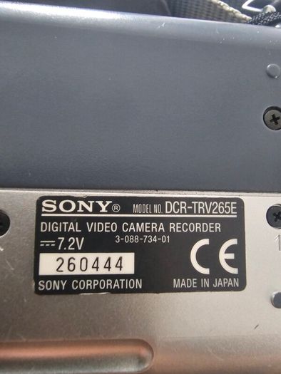 Sony DCR-TRV265E Digital8 Handycam Fully Working, Excellent Condition