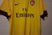 Arsenal Jersey. Official Nike Arsenal Away Jersey Season 2010 / 2011. Authentic Original From The Time.  Not A Modern Day Remake.