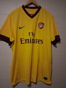 Arsenal Jersey. Official Nike Arsenal Away Jersey Season 2010 / 2011. Authentic Original From The Time.  Not A Modern Day Remake.