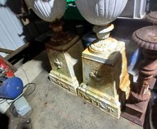 cast iron urns