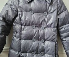 Girls Benetton down jacket size 7-8 years pristine condition