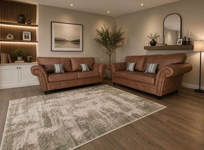 The Oakland Leather Sofa Range