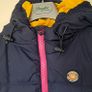 superdry gilet size medium Pit to pit 18" navy/pink in like new condition Image 3