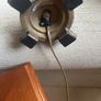Antique Lamp stands & shades x 2 Image 3