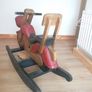 Wooden Rocking Motorcycle Image 3