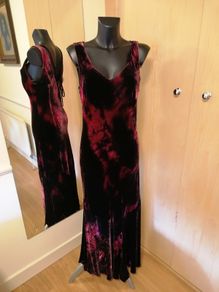 Women's Dress NWT REDUCED Silk Velvet Hand Dyed REDUCED Size 16