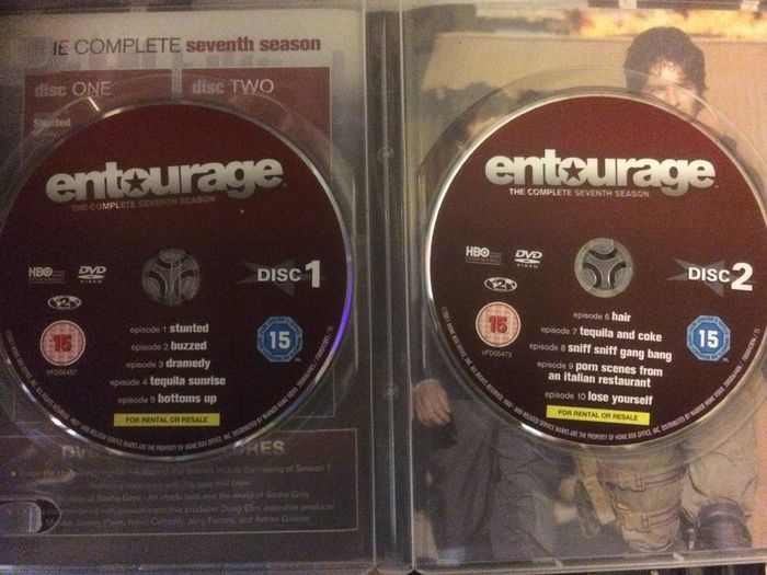 Entourage - Seasons 1-8 (Complete Series) [DVD TV Boxset]