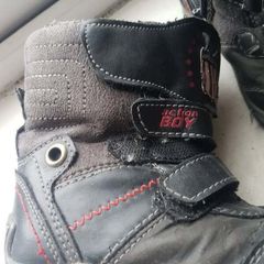 Boy size 28 winter boots leather warm