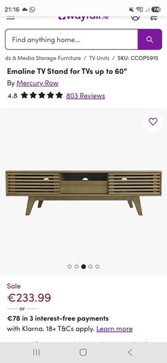 Mid Century TV stand