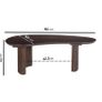 Organic shaped coffee table Image 2