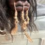 Shrunken Head Tribal Art Hanging Image 4